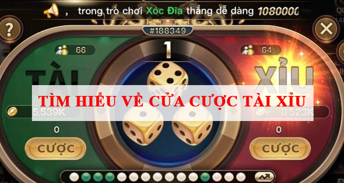 Tìm hiểu về cửa cược Tài xỉu