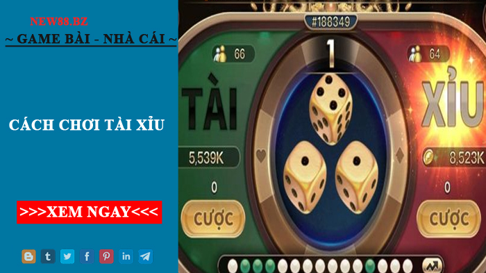 cách chơi tài xỉu